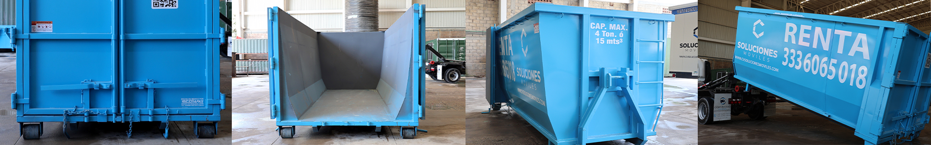 Galería de fotos de tolvas de CV Soluciones Móviles